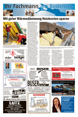 Ihr Fachmann am Bodensee - S&uuml;dkurier