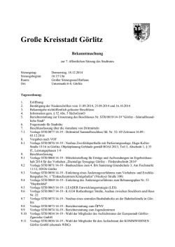 Gro&szlig;e Kreisstadt G&ouml;rlitz