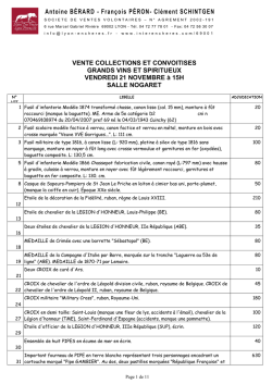 Résultats - Interencheres