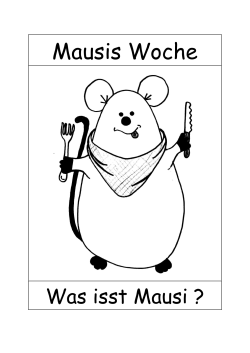 Was isst Mausi - Buch - Circonscription de Wintzenheim
