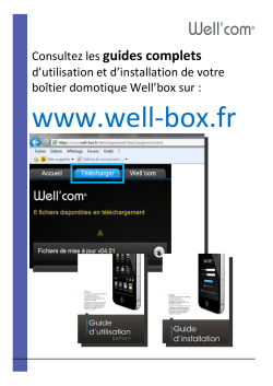 Première connexion - well