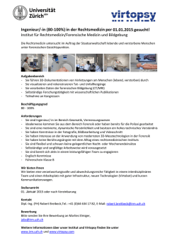 Ingenieur - Institut f&uuml;r Rechtsmedizin
