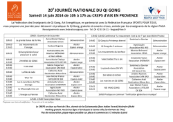 Aix en Provence - Fédération des Enseignants de Qi Gong, Art