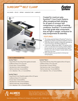 SUREGRIP&trade; BELT CLAMP