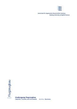 Studiengangsinfos als PDF zum Download: HAW Hamburg
