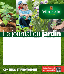 Journal du Jardin 2014