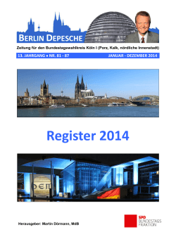 Register 2014 - Martin Dörmann