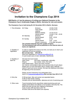 Invitation