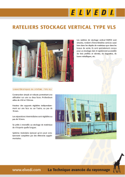 Rayonnage de stockage vertical (VLS)