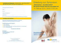 Einladung zum Symposium - pflegeminusschmerz.at