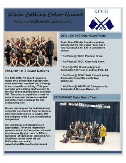 Download File - Klein Collins Color Guard