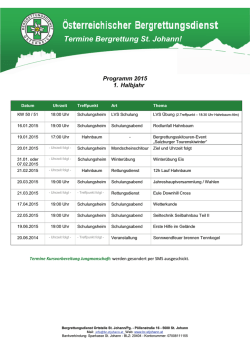 Download - bei der Bergrettung St. Johann/Pg.