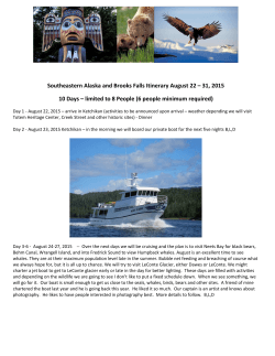 2015 Alaska and Brooks Falls