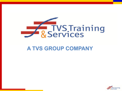 A TVS GROUP COMPANY