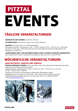 Veranstaltungskalender Winter 2014/2015 (PDF) - Pitztal