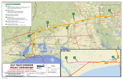 gulf trace expansion project overview map