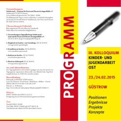 Programm (PDF) - Evangelische Akademie Meissen