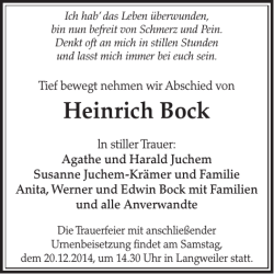 Heinrich Bock