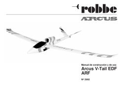 Arcus V-Tail EDF ARF - Robbe