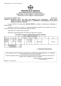 amministrazione provinciale di genova genova