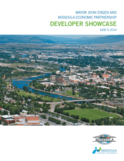 download a PDF brochure - Missoula Economic Partnership