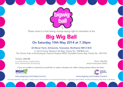 Support the Big Wig Ball and help us beat cancer!!