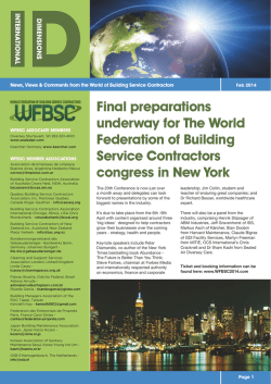 International Dimensions February 2014