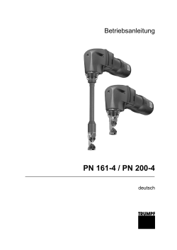 PN 161-4 / PN 200-4 - Mytrumpf.com
