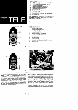 22 55 61 62 63 64 65 TELE + PROFISIX, LUNASIX - GOSSEN Foto