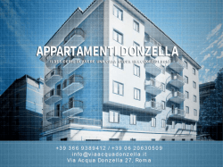 Download PDF - appartamenti donzella