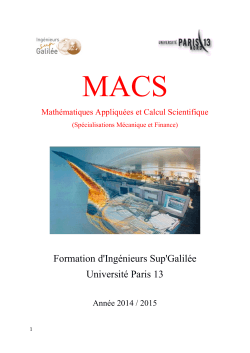 Version 2014 - LAGA - Université Paris 13