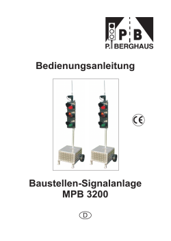 Bedienungsanleitung Baustellen-Signalanlage MPB 3200 (1,2 MB)