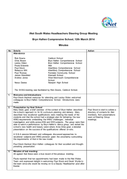 iNet North Wales Steering Group