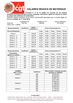 grille salaire n&eacute;goce mat&eacute;riaux avr. 14