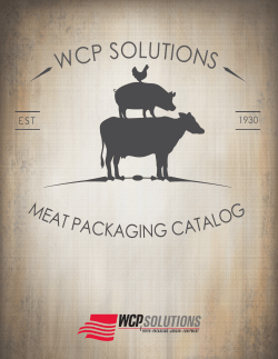 2014 Meat Packaging Catalog