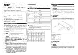 Installations- und Wartungsanleitung II 2GD c - SMC