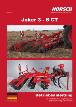 Joker 3 - 6 CT - Horsch