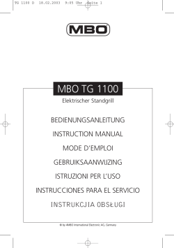 MBO TG 1100