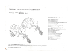 Bauplan und Baugruppenübersicht Rewaco HS1 - Wonnegautriker