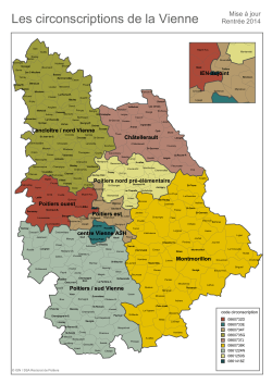 carte des circonscriptions