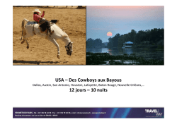 USA - Circuit Texas Louisiane 12 jours-10 nuits NL