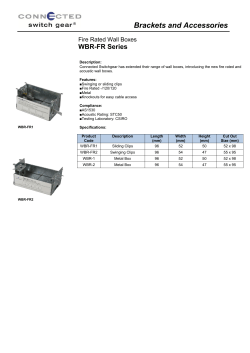 WBR-FR Series