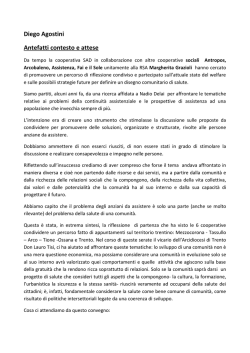 Diego Agostini - Antefatti e conclusioni