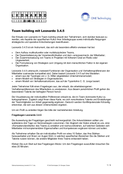 Gebrauchsanweisung Leonardo D v1.1 - leonardo 345