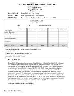 HFN1182v1 - North Carolina General Assembly