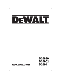 Instruction Manual (Australia - New Zealand)