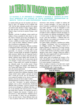 In viaggio nel tempo