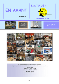Edition Novembre 2014.