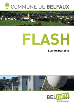 Flash mai 2014