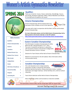 WAG Newsletter – March 2014